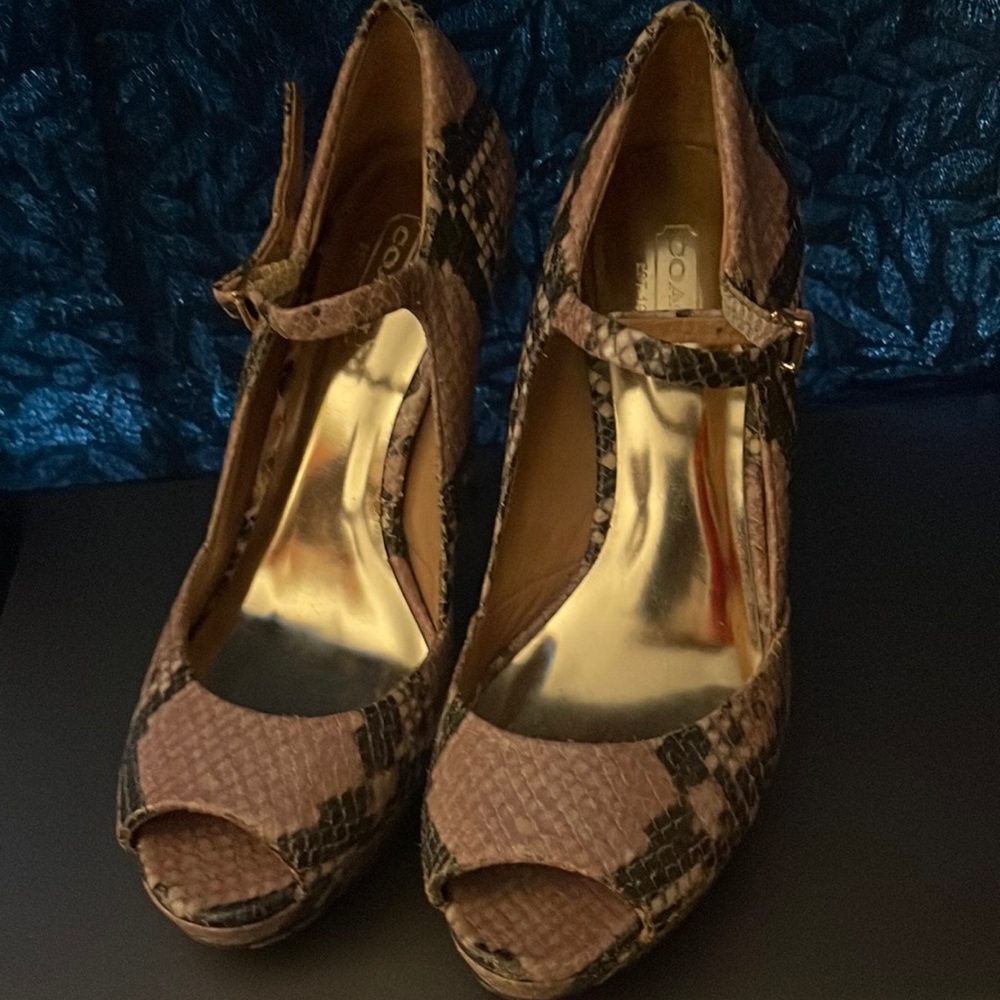 Coach heels!